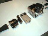 Trail support components largely disassembled. Click to see 1280x960 original. [D-340L]