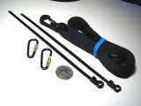 Parts for an add-on shoulder strap. Click to see 800x600. [C-2000Z]